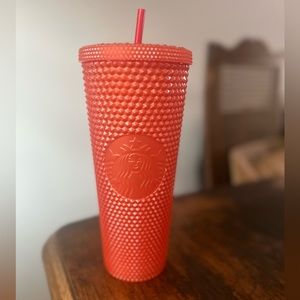 Starbucks Tumbler Coral Studded